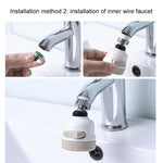 Rubinetto depuratore acqua da cucina con mini filtro lavabile