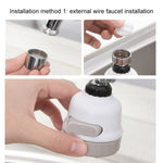 Rubinetto depuratore acqua da cucina con mini filtro lavabile