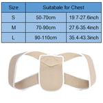 Correttore di postura per supporto per spalla superiore regolabile per la parte superiore della schiena, per bambini adulti, corsetto per colonna vertebrale, cintura per la schiena, Adult-S, Adult-M, Adult-L