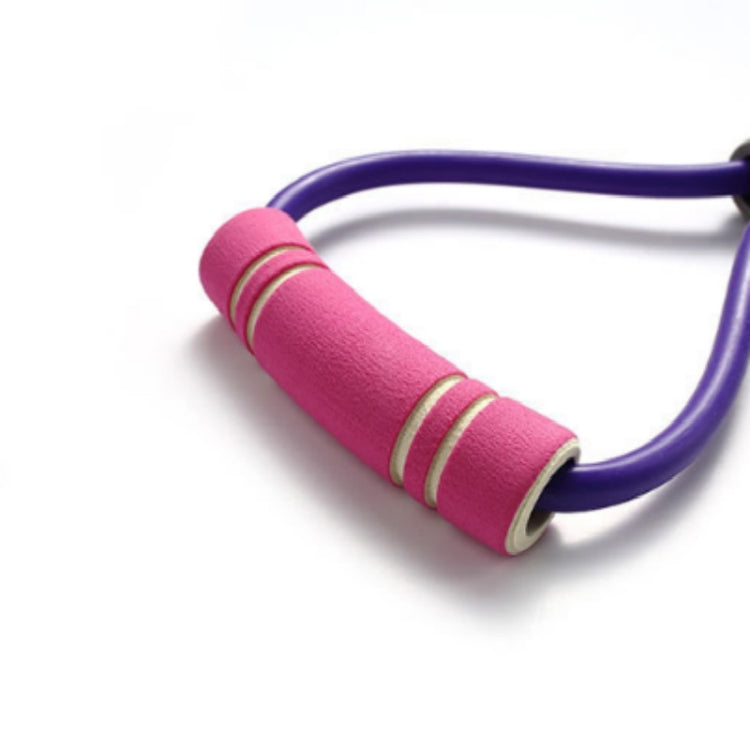 Attrezzatura per il fitness con corda elastica per il torace elasticizzata in lattice per uso domestico, Latex Elastic Rope (Purple), Latex Elastic Rope (Pink), Latex Elastic Rope (Blue)