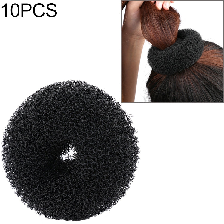 Anello per capelli a ciambella da donna elegante da 3 pezzi