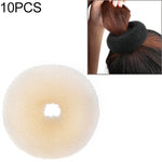 Anello per capelli a ciambella da donna elegante da 3 pezzi