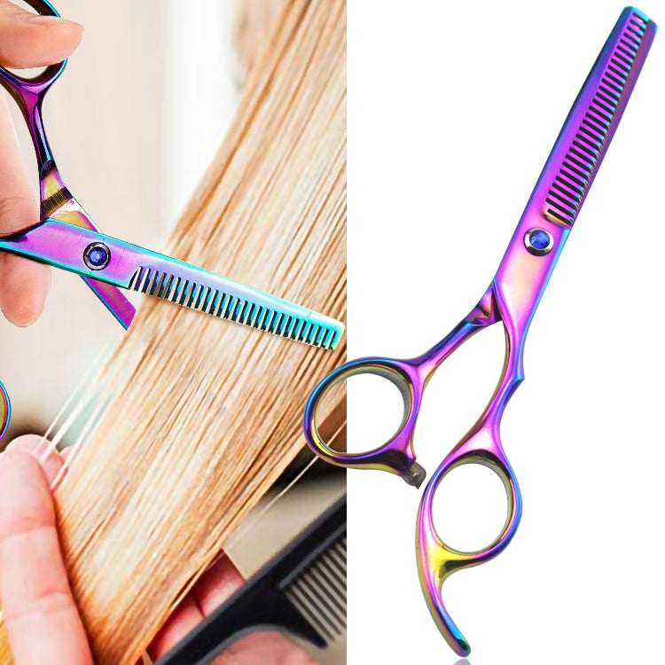 Forbici professionali per taglio capelli, kit per parrucchieri, forbici per sfoltire, barbiere