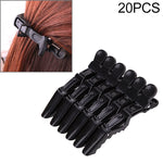 20 pezzi fermaglio per capelli professionale a forma di coccodrillo forcine per capelli in plastica da donna fascia per capelli strumenti per lo styling delle ragazze