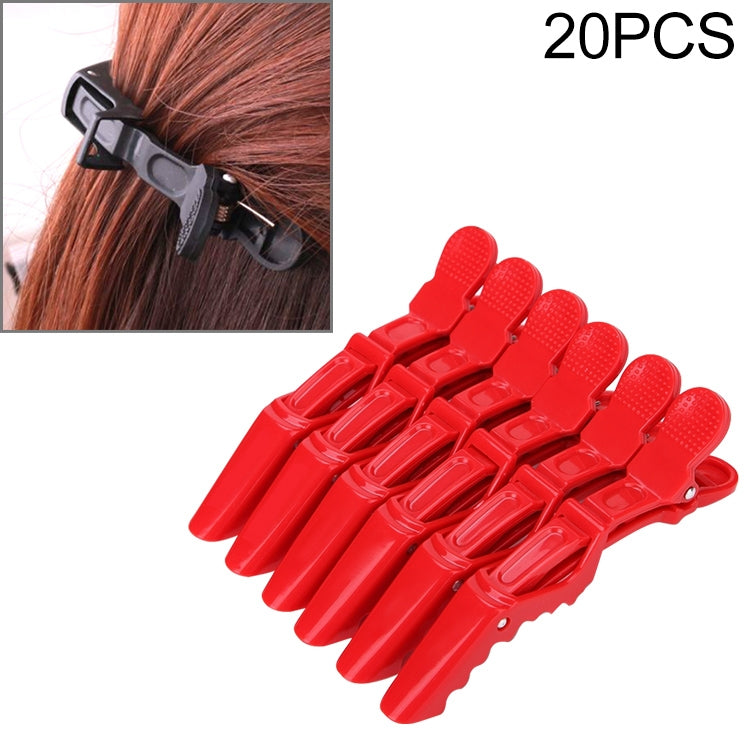 20 pezzi fermaglio per capelli professionale a forma di coccodrillo forcine per capelli in plastica da donna fascia per capelli strumenti per lo styling delle ragazze
