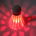Badminton durevole con luce a LED in piuma d'oca a LED 4 in 1