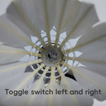 Badminton durevole con luce a LED in piuma d'oca a LED 4 in 1