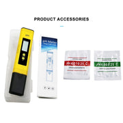 Penna per test PH portatile ad alta precisione Misuratore di acidità PH Strumento per il rilevamento della qualità dell'acqua PH