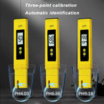 Penna portatile per test PH acqua con calibrazione a 3 punti