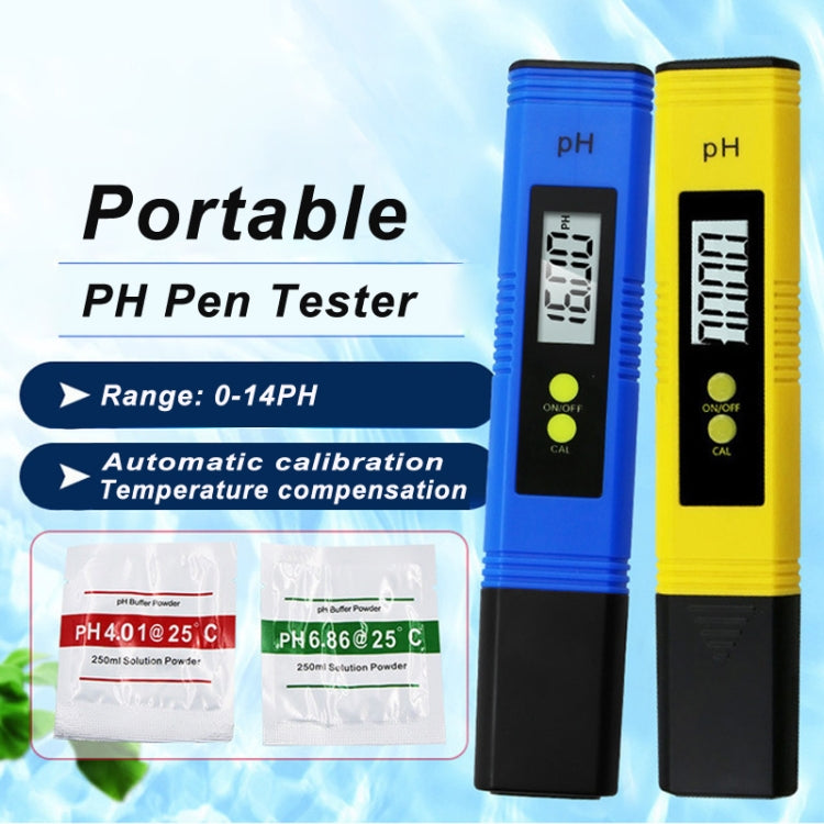 Penna portatile per test PH acqua con calibrazione a 3 punti