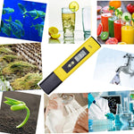Penna portatile per test PH acqua con calibrazione a 3 punti