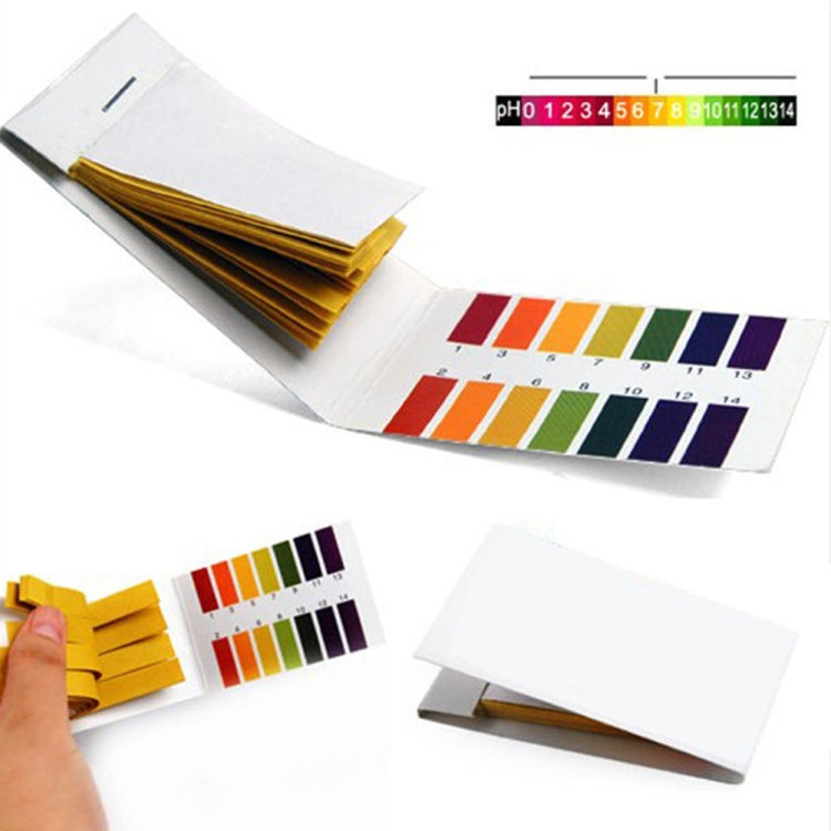 Kit cartine tornasole PH 1-14 con 80 strisce