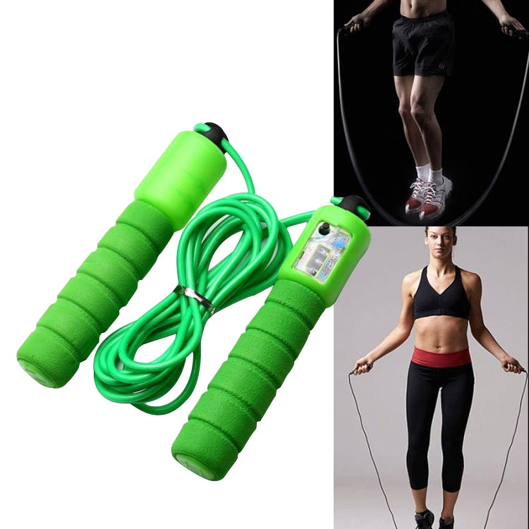 Corde per saltare con contatore Sport Fitness Velocità veloce regolabile Conteggio Corda per saltare Filo per saltare