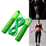 Corde per saltare con contatore Sport Fitness Velocità veloce regolabile Conteggio Corda per saltare Filo per saltare