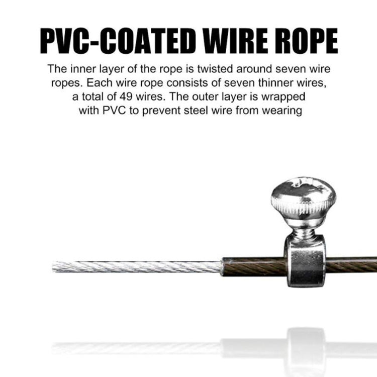 Corda per saltare fitness regolabile per saltare in filo d'acciaio, lunghezza: 3 m, Steel Wire Jump Rope (Megenta), Steel Wire Jump Rope (Black), Steel Wire Jump Rope (Blue), Steel Wire Jump Rope (Grey), Steel Wire Jump Rope (Green)                    ...