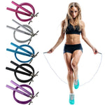 Corda per saltare fitness regolabile per saltare in filo d'acciaio, lunghezza: 3 m, Steel Wire Jump Rope (Megenta), Steel Wire Jump Rope (Black), Steel Wire Jump Rope (Blue), Steel Wire Jump Rope (Grey), Steel Wire Jump Rope (Green)                    ...