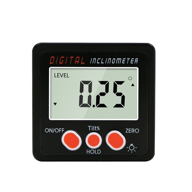 Inclinometro digitale elettronico precisione IP54 4x90°