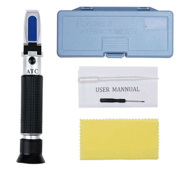 Rifrattometro portatile Rilevatore di alcol Misuratore di livello di alcol, Refractometer