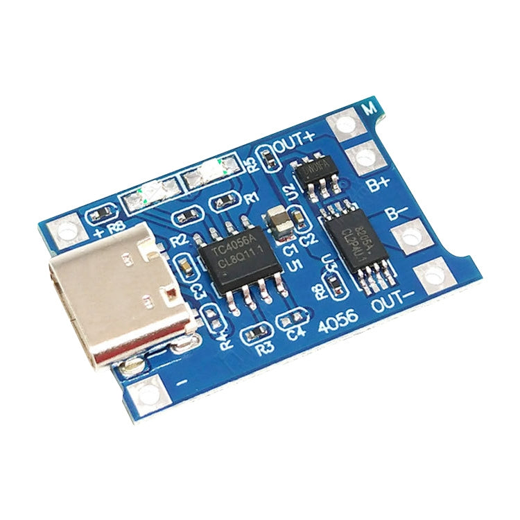 TP4056 USB-C / Type-C Combo Protection Charging Module Lithium Battery Charging Board 1A