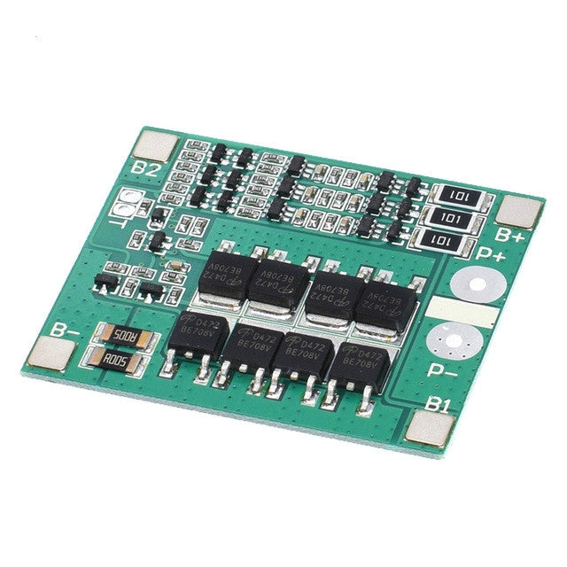 Scheda di protezione da sovraccarico da sovracorrente 25A 11,1 V-12,6 V con equalizzazione per batteria al litio 18650, 3 S 12V 25A