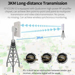 Bridge CPE per monitoraggio wireless ad alta potenza da esterno COMFAST CF-E120A 5.8G, US Plug, EU Plug