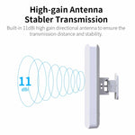 Bridge CPE per monitoraggio wireless ad alta potenza da esterno COMFAST CF-E120A 5.8G, US Plug, EU Plug