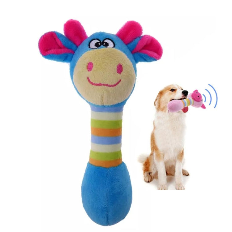 2 pezzi carino giocattoli per cani da compagnia masticare squeaker animali giocattoli da compagnia cucciolo di peluche suonare il clacson scoiattolo per cani masticare gatti squittire giocattolo articoli per cani