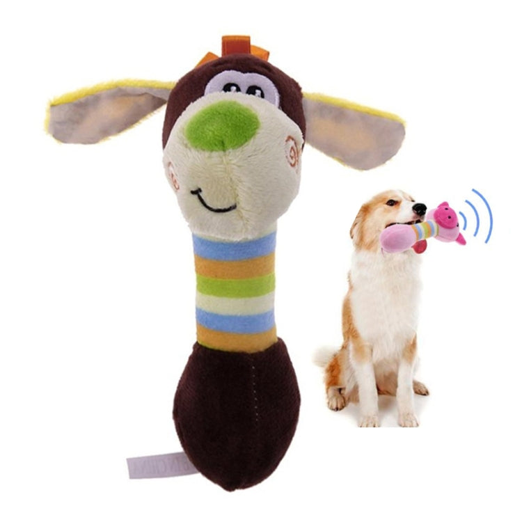 2 pezzi carino giocattoli per cani da compagnia masticare squeaker animali giocattoli da compagnia cucciolo di peluche suonare il clacson scoiattolo per cani masticare gatti squittire giocattolo articoli per cani