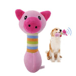 2 pezzi carino giocattoli per cani da compagnia masticare squeaker animali giocattoli da compagnia cucciolo di peluche suonare il clacson scoiattolo per cani masticare gatti squittire giocattolo articoli per cani