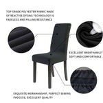 Coprisedia moderna in tinta unita Coprisedie per banchetti nuziali elasticizzati in spandex Coprisedile da pranzo Coprisedile per hotel pastorale, Universal Size