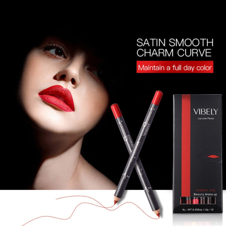 Matita per labbra sexy opaca Matita per labbra Matita per labbra opaca Set di penne per labbra nude opache Strumento per il trucco di bellezza Cosmetico