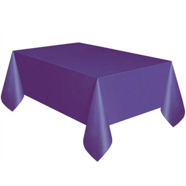 10 pezzi tovaglia di plastica usa e getta tinta unita matrimonio festa di compleanno copertura da tavolo rettangolo scrivania panno salviette coperture