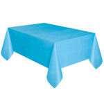 10 pezzi tovaglia di plastica usa e getta tinta unita matrimonio festa di compleanno copertura da tavolo rettangolo scrivania panno salviette coperture