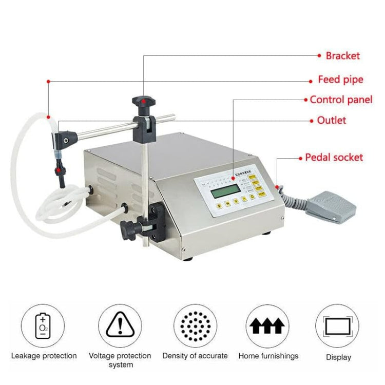 Riempitrice per bottiglie di latte con display LCD per mini pompa di controllo digitale elettrica portatile, Digital Control Pump Milk Bottles