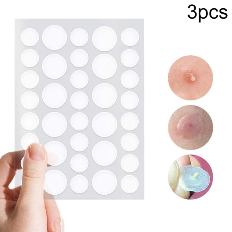 Set 3 strumenti per acne con cerotti per cicatrici