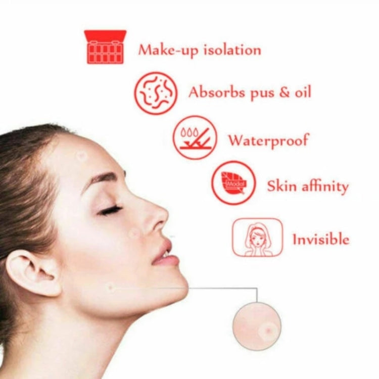 Set 3 strumenti per acne con cerotti per cicatrici