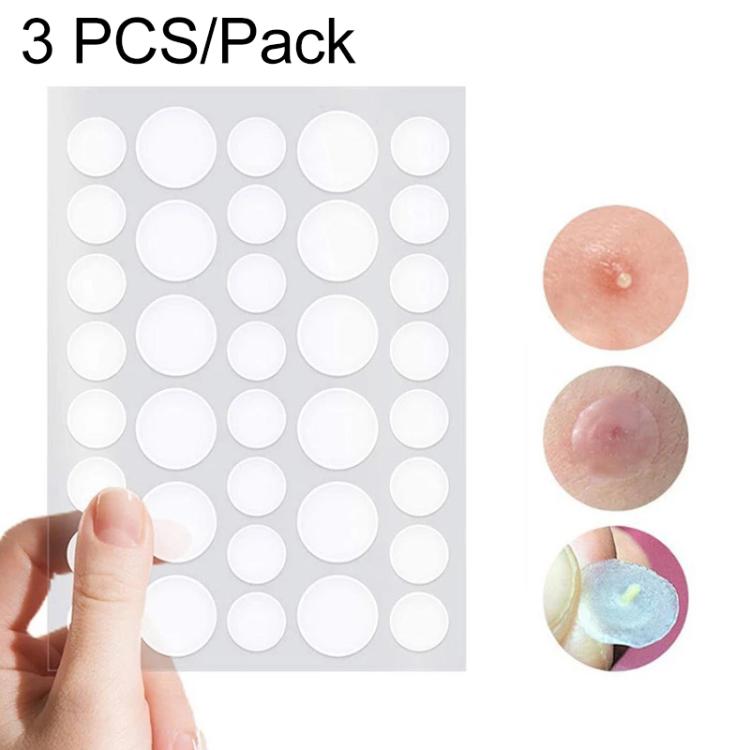 Set 3 strumenti per acne con cerotti per cicatrici