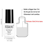 Set Gel Semipermanente Unghie Rosalind 7 ml
