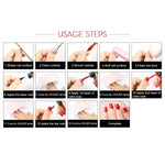 Set Gel Semipermanente Unghie Rosalind 7 ml