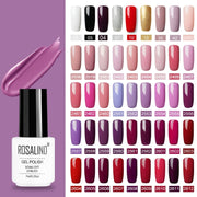 Set Gel Semipermanente Unghie Rosalind 7 ml