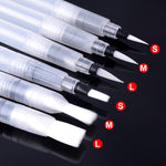 6 pezzi Pennello portatile Pennello per acquerello Matita Pennello per acquerello morbido Pennello per disegno Rifornimenti d'arte, 6 PCS Watercolor Pen