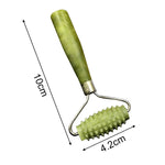 Rullo massaggio viso in giada naturale 10cm