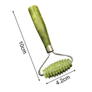 Rullo da massaggio portatile Rullo per massaggiatore facciale in giada, Jade Roller
