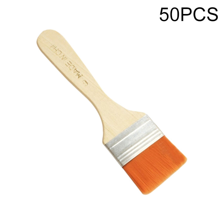 10 pennelli per pittura in nylon per capelli, olio, acquerello, polvere d'acqua