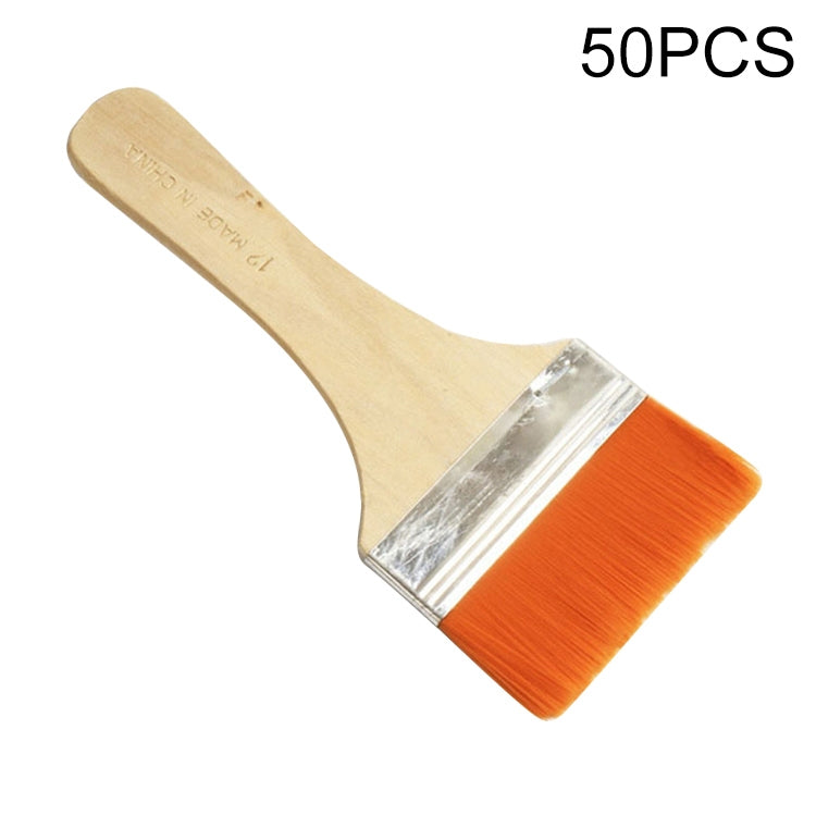 10 pennelli per pittura in nylon per capelli, olio, acquerello, polvere d'acqua