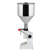 A03 Mini riempitrice pneumatica in acciaio inossidabile per erogazione di pasta alimentare per erogazione di liquidi, A03