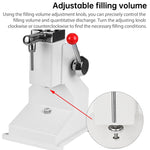 Riempitrice pneumatica manuale A03 in acciaio inox 5-50 ml