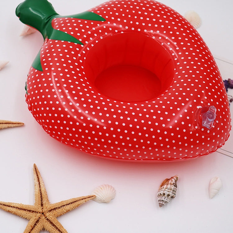Portabicchieri galleggianti per bevande d'acqua galleggianti a forma di fragola da 2 pezzi, Strawberry