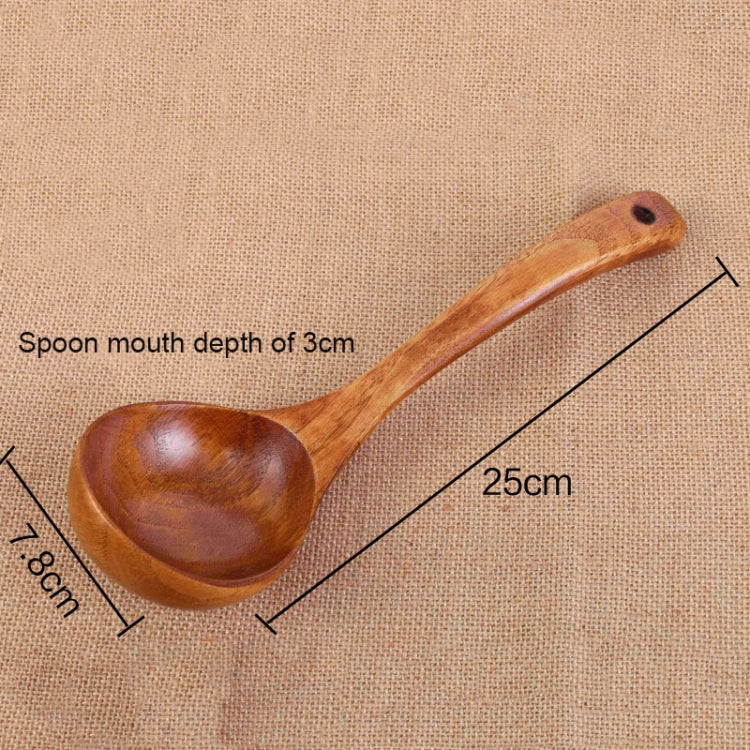 Cucchiaio di legno a manico lungo da 3 pezzi, Long-handled Spoon