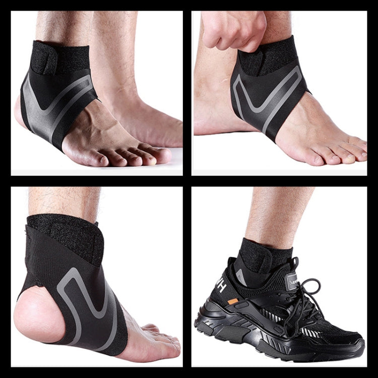 2 pezzi supporto per caviglia sportiva elastico ad alta protezione attrezzatura per caviglia sportiva sicurezza corsa supporto per caviglia da basket, M, Left (Black Grey), M, Right (Black Grey), L, Left (Black Grey), L, Right (Black Grey)             ...